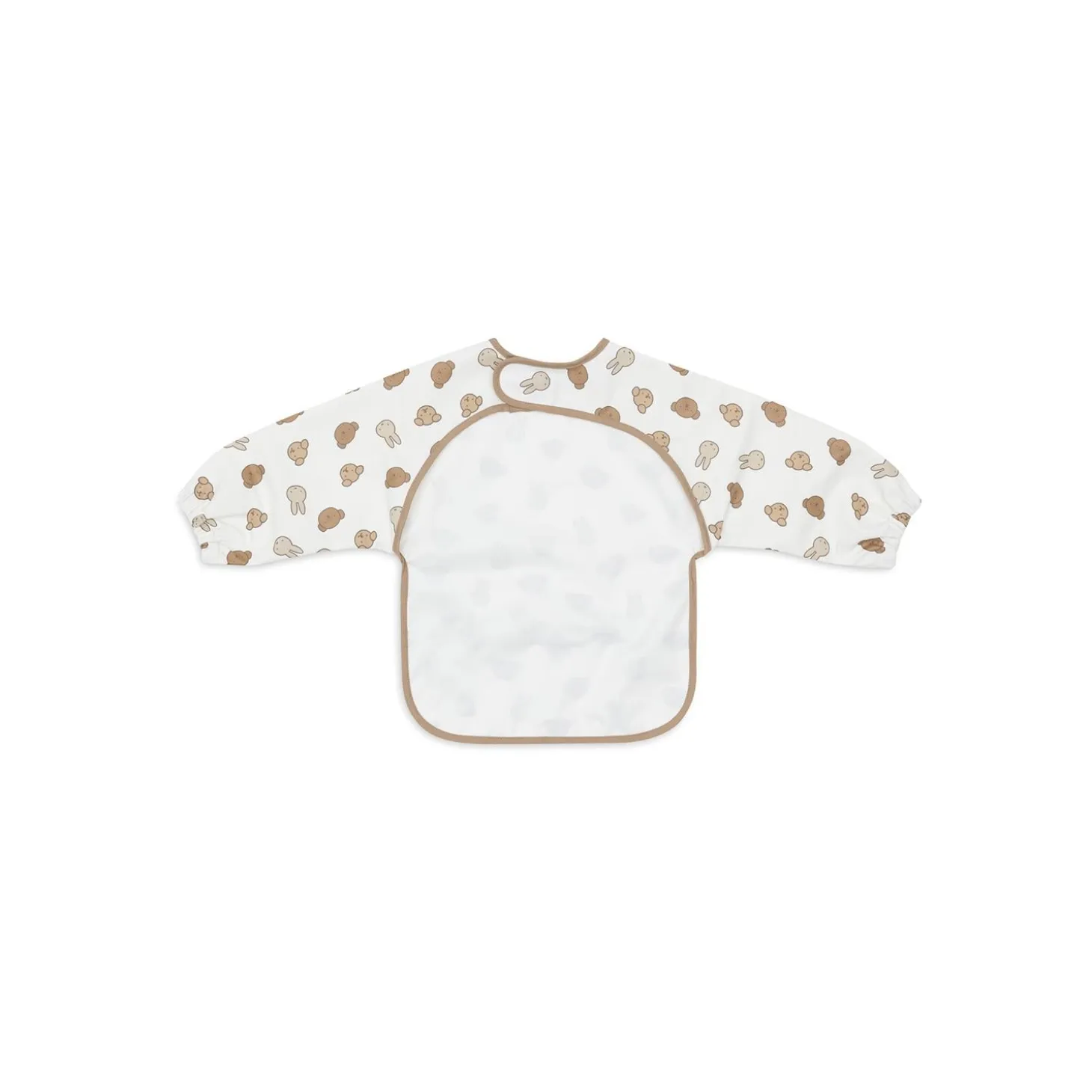 Jollein Bavoir à manches imperméable Miffy and Friends Biscuit