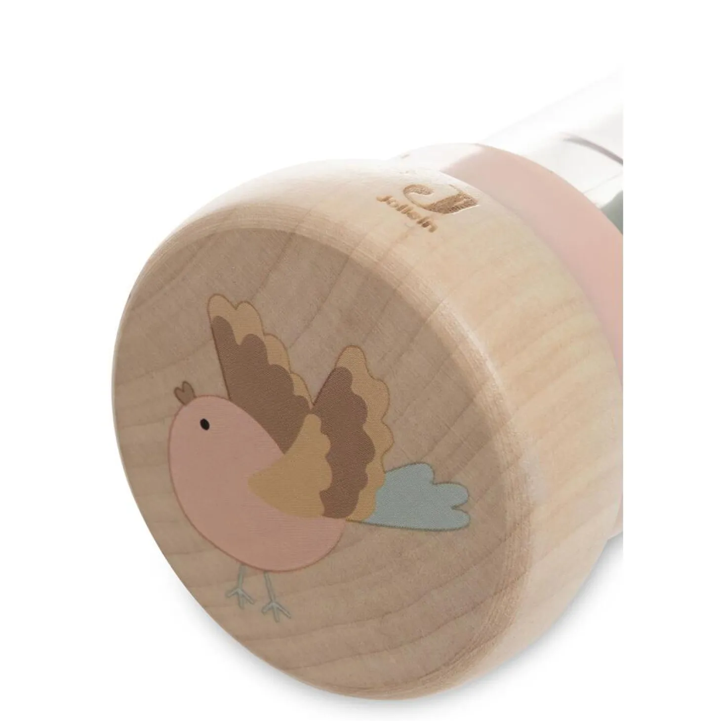 Jollein Bâton de Pluie en Bois Lovely Birds Multicolore