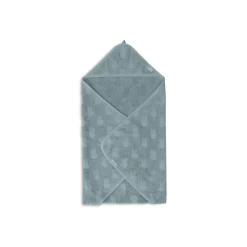 Jollein Cape de bain Éponge Miffy Jaquard Sea Green 75x75 cm