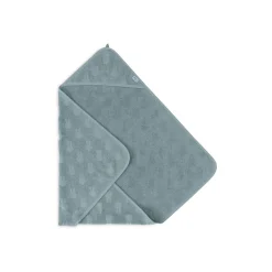 Jollein Cape de bain Éponge Miffy Jaquard Sea Green 75x75 cm