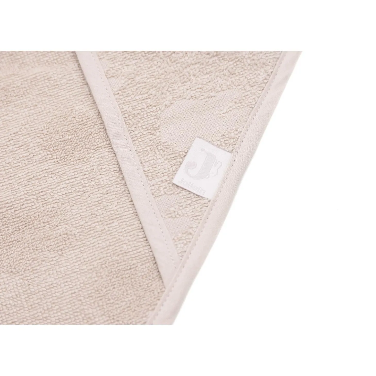 Jollein Cape de bain Éponge Miffy Jacquard Nougat 75x75 cm