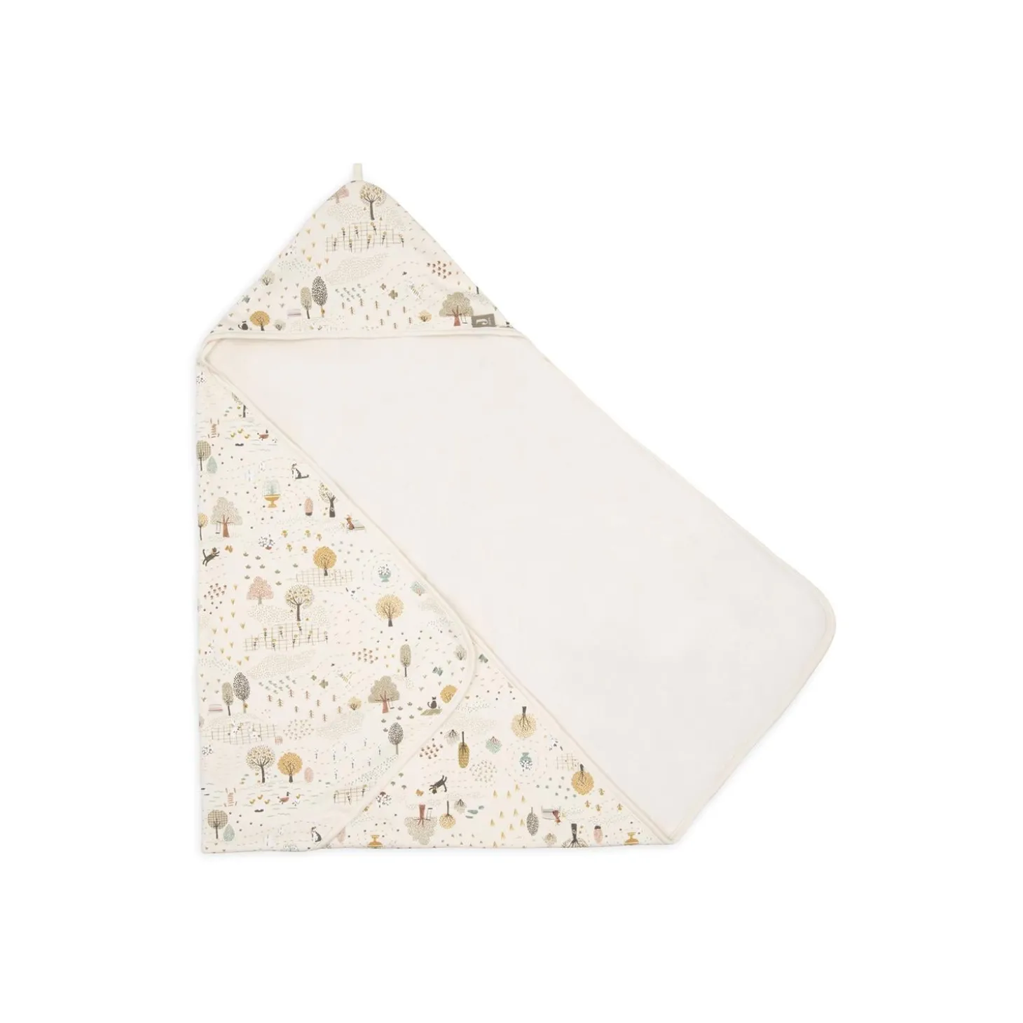 Jollein Cape de Bain Tiny Park Multicolore 75x75 cm