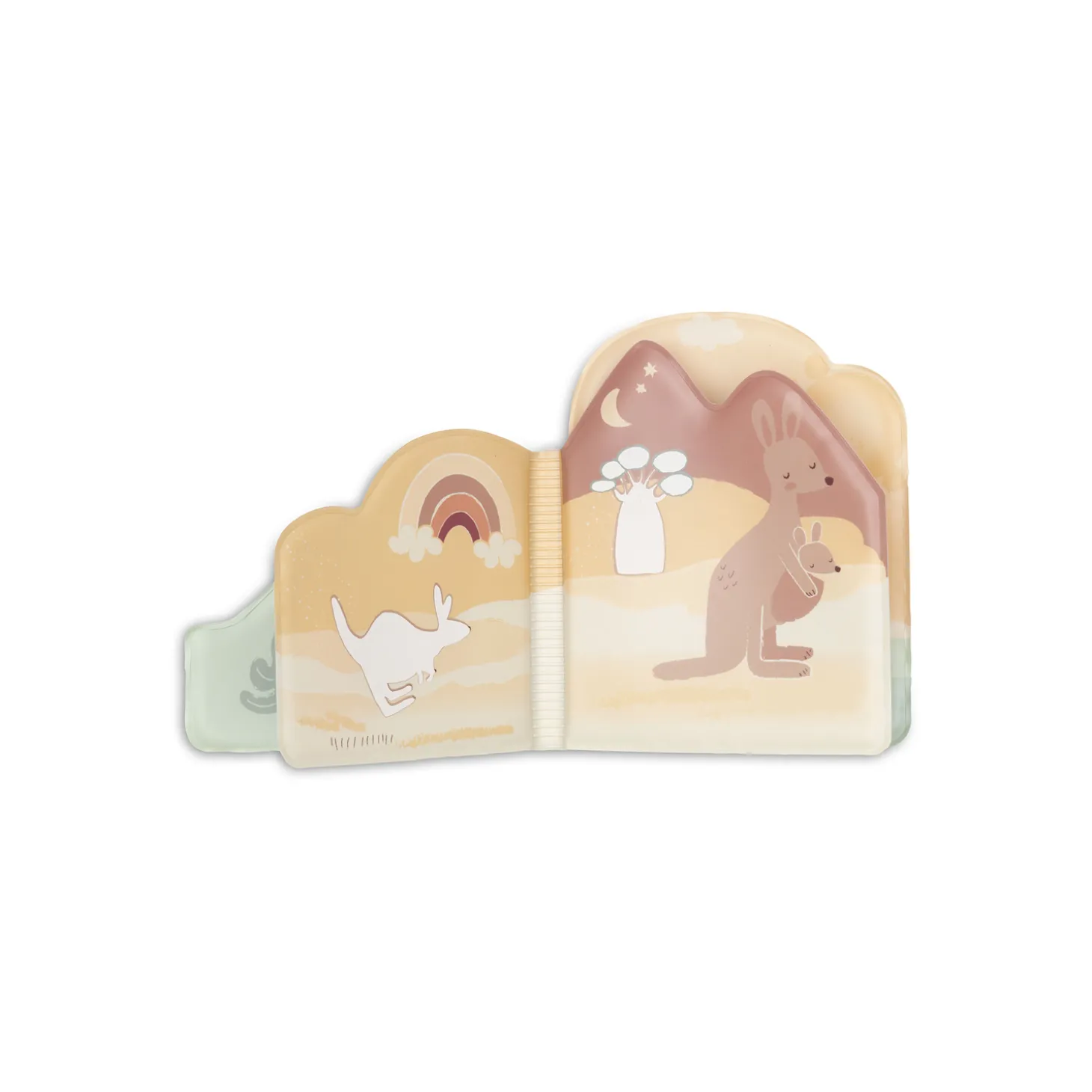 Jollein Carnet de Bain Magique Kangaroots Multicolore