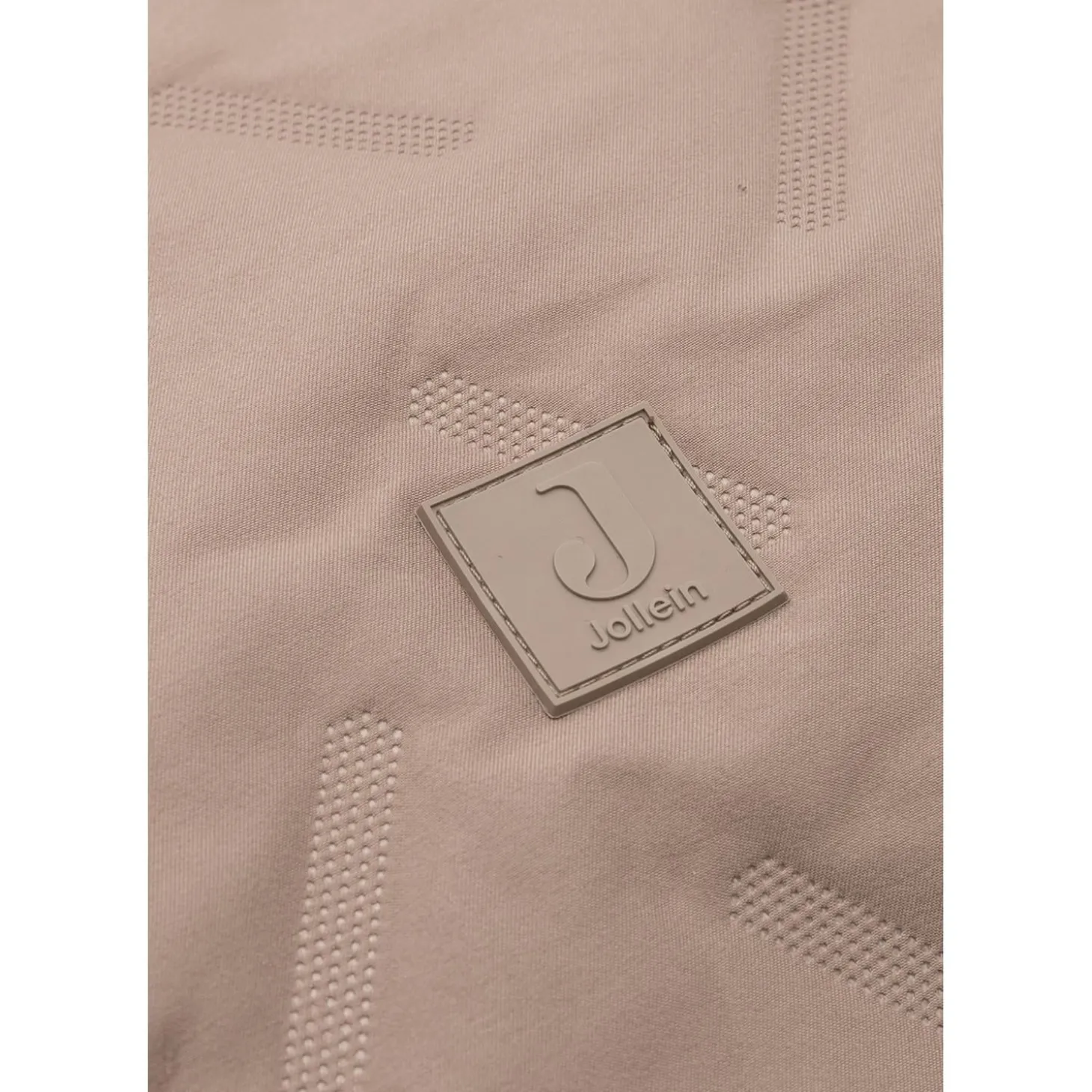 Jollein Chancelière pour poussette à motif embossé Milky Coffee