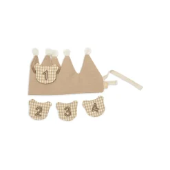 Jollein                    Couronne d'Anniversaire avec Chiffres Teddy Bear    Multicolore