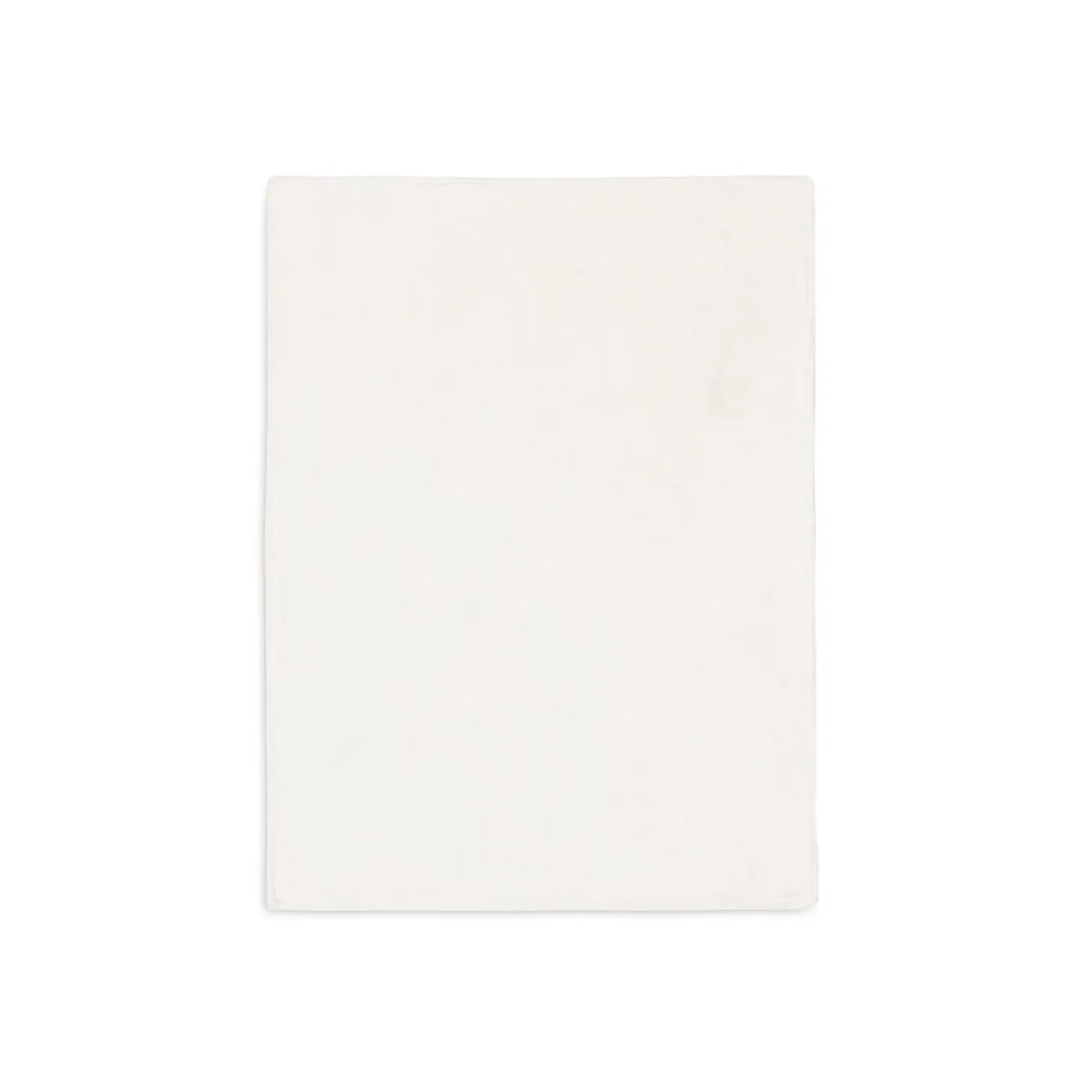 Jollein Couverture Berceau basic knit fleece Ivory 75x100 cm