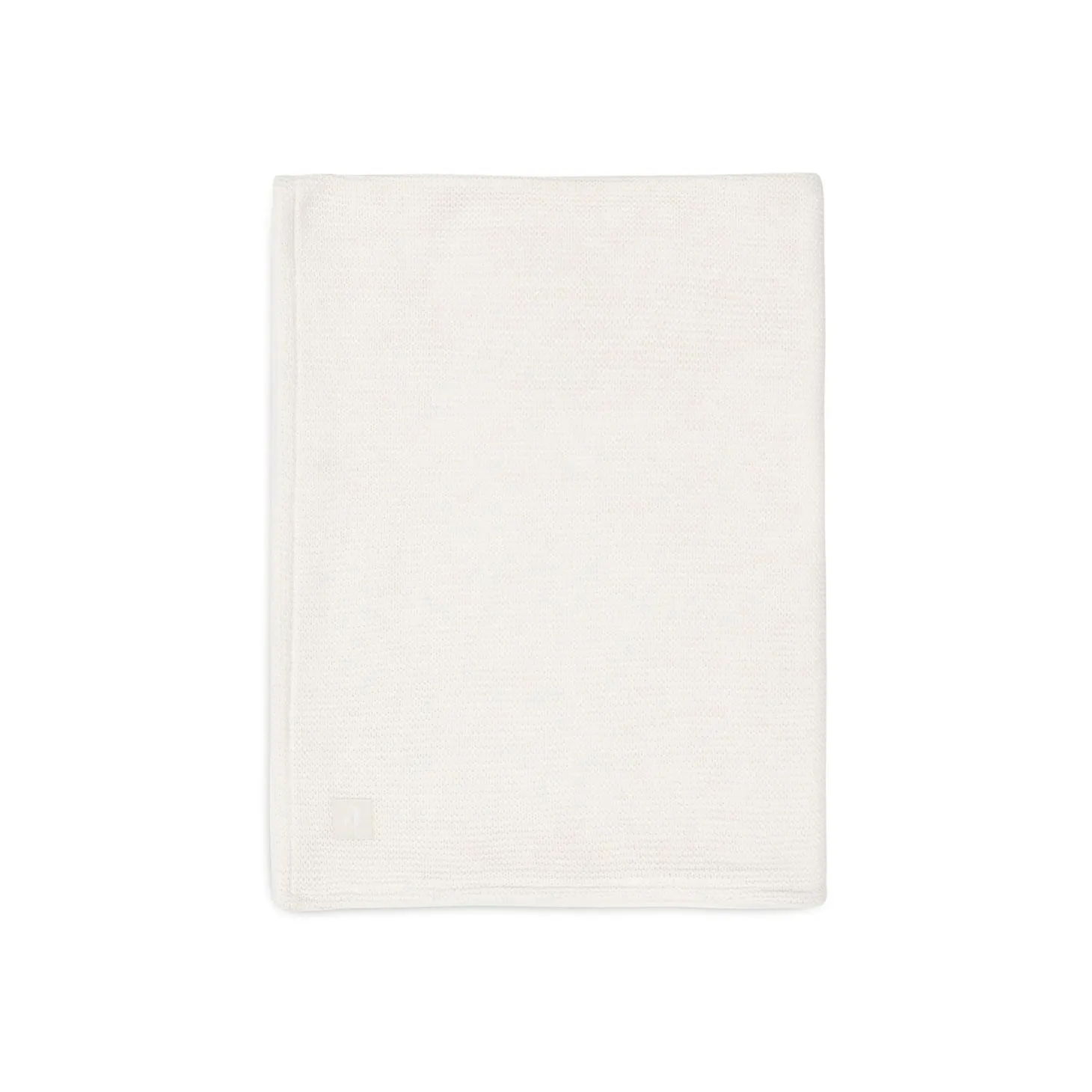 Jollein Couverture Berceau basic knit fleece Ivory 75x100 cm