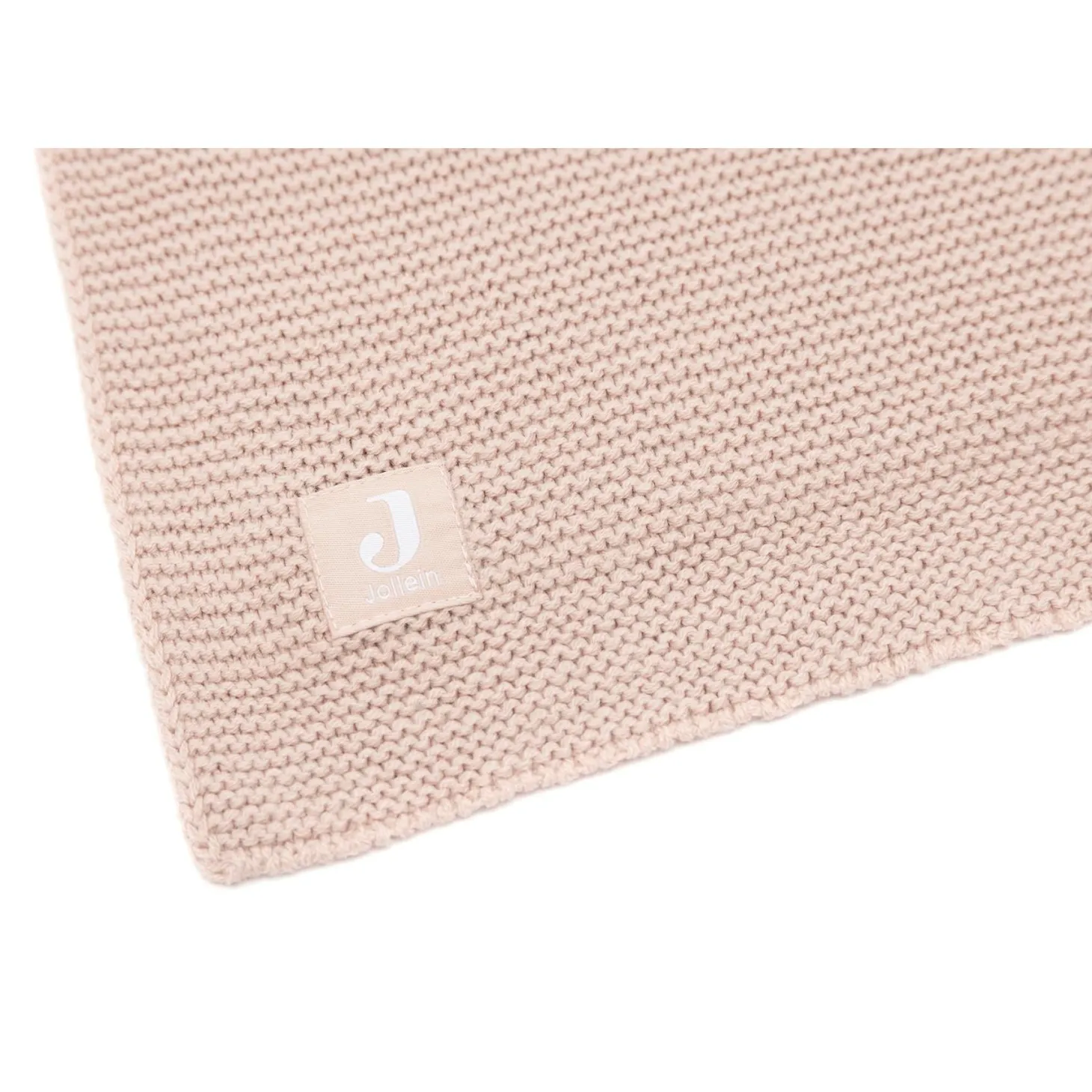 Jollein Couverture Berceau Basic Knit Wild Rose 75x100 cm