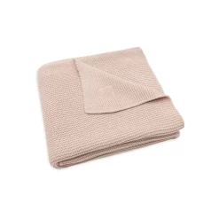 Jollein Couverture Berceau Basic Knit Wild Rose 75x100 cm