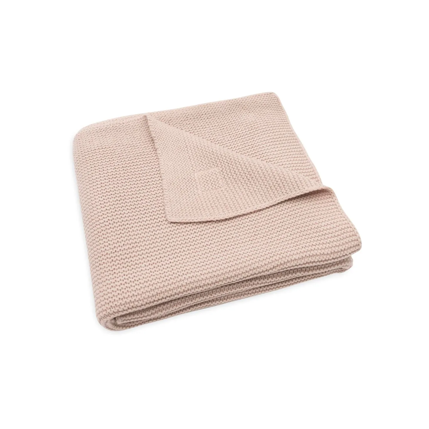 Jollein Couverture Berceau Basic Knit Wild Rose 75x100 cm