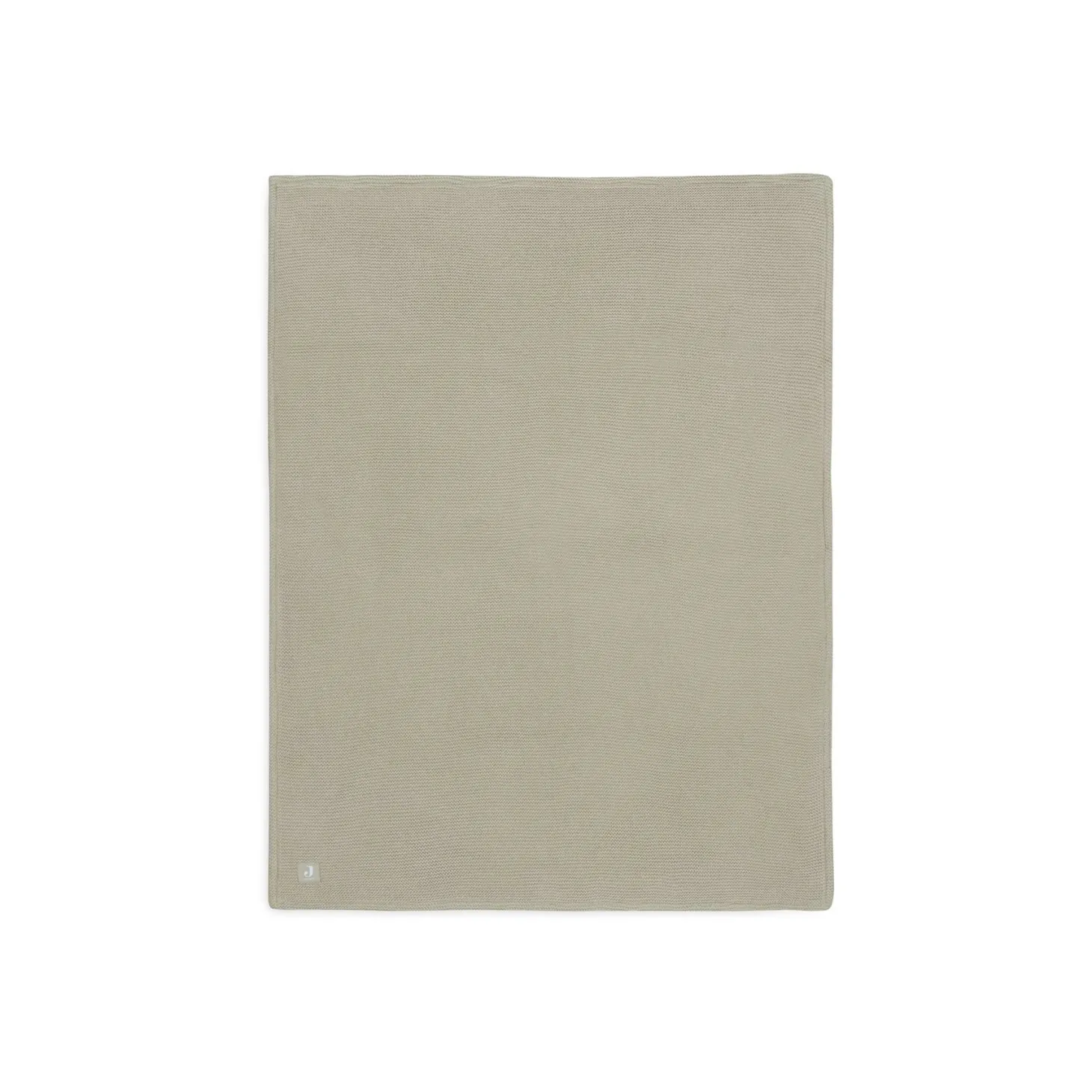 Jollein Couverture Berceau basic knit fleece Olive Green 75x100 cm