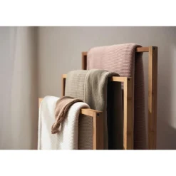 Jollein Couverture Berceau basic knit fleece Olive Green 75x100 cm