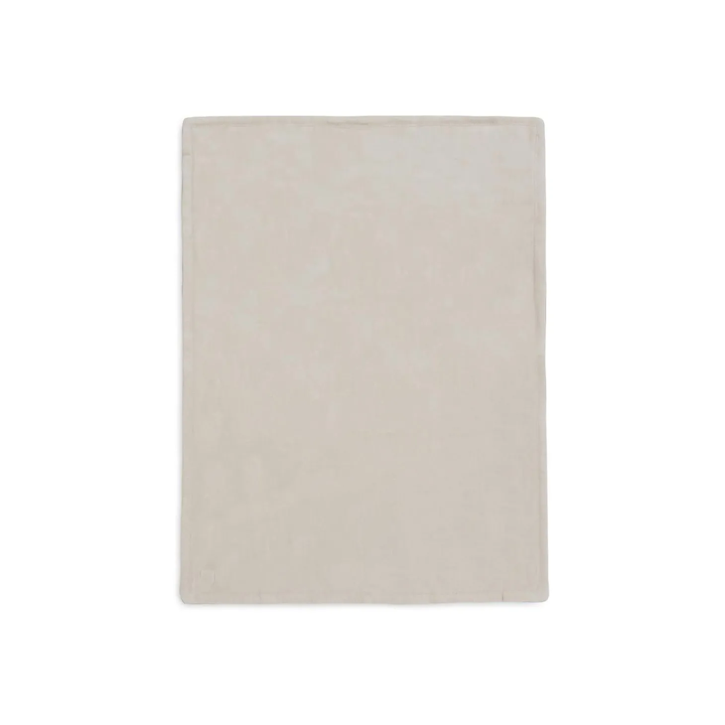 Jollein Couverture Berceau Box Knit/Velvet GOTS Warm Sand 75x100 cm