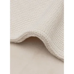 Jollein                    Couverture Berceau Basic Knit/Velvet    Oatmeal            75x100 cm