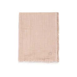 Jollein                    Couverture Berceau Fringe Gots    Moonstone            75x100 cm