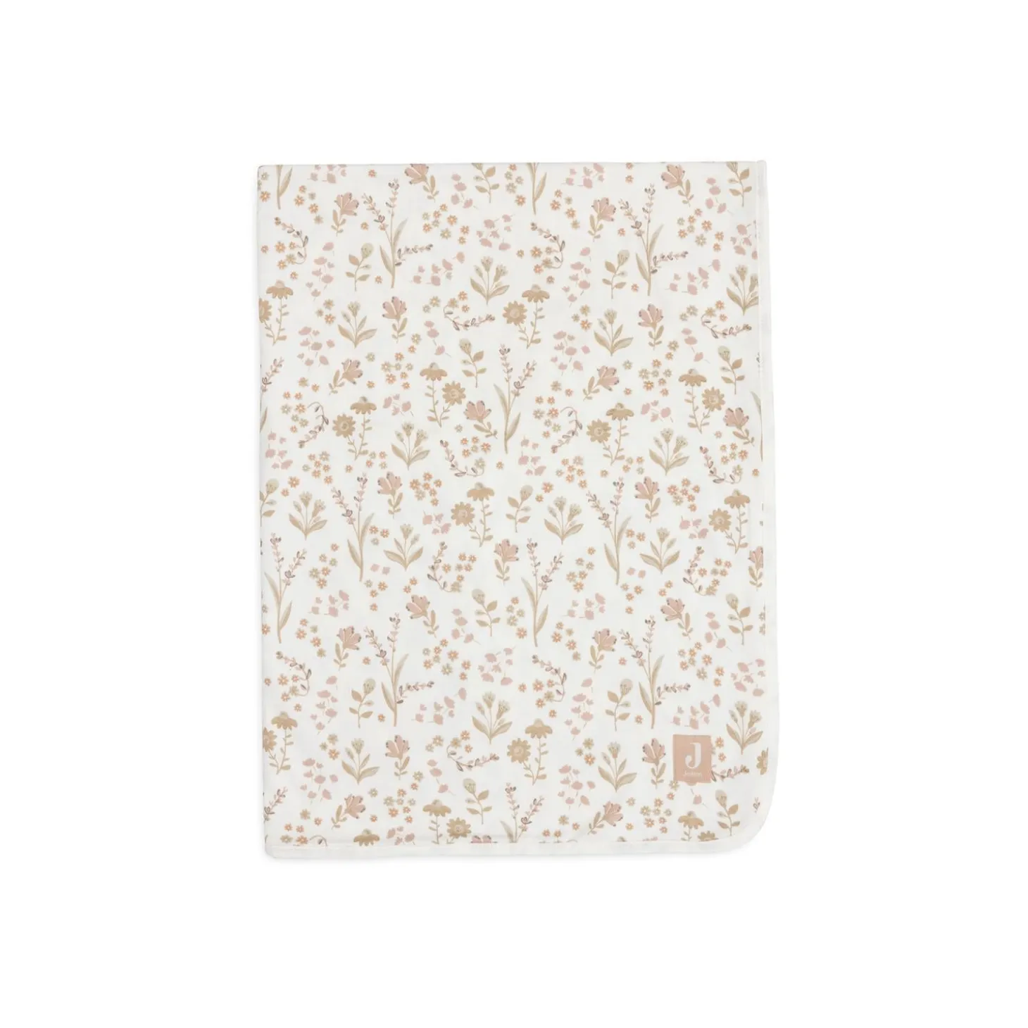 Jollein Couverture Berceau Jersey Bloomy Multicolor 75x100 cm