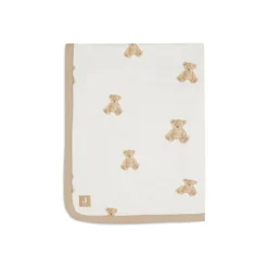 Jollein                    Couverture Berceau Jersey Teddy Bear    Teddy Bear            75x100 cm