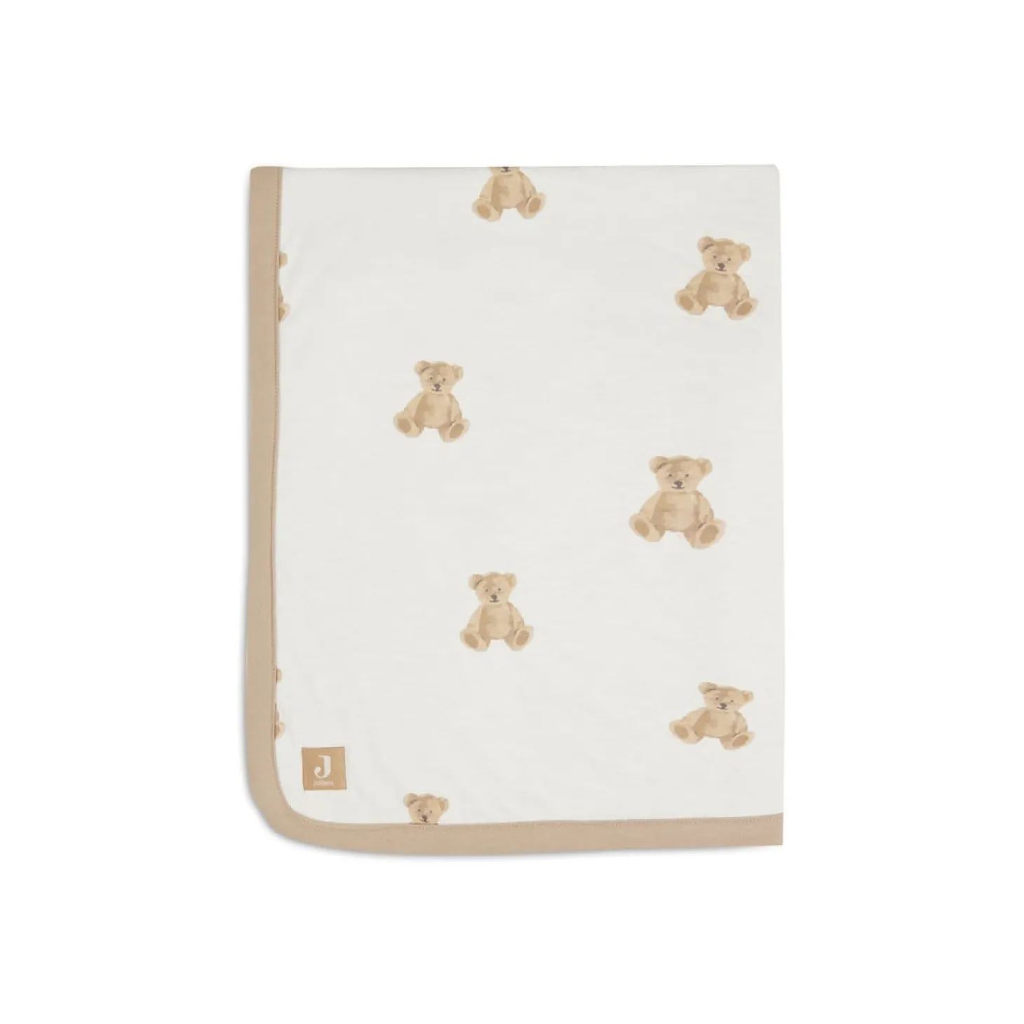 Jollein Couverture Berceau Jersey Teddy Bear Teddy Bear 75x100 cm