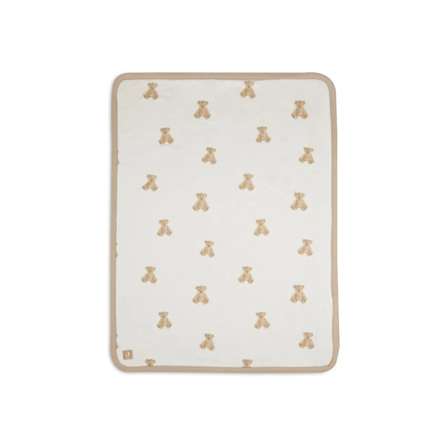 Jollein Couverture Berceau Jersey Teddy Bear Teddy Bear 75x100 cm