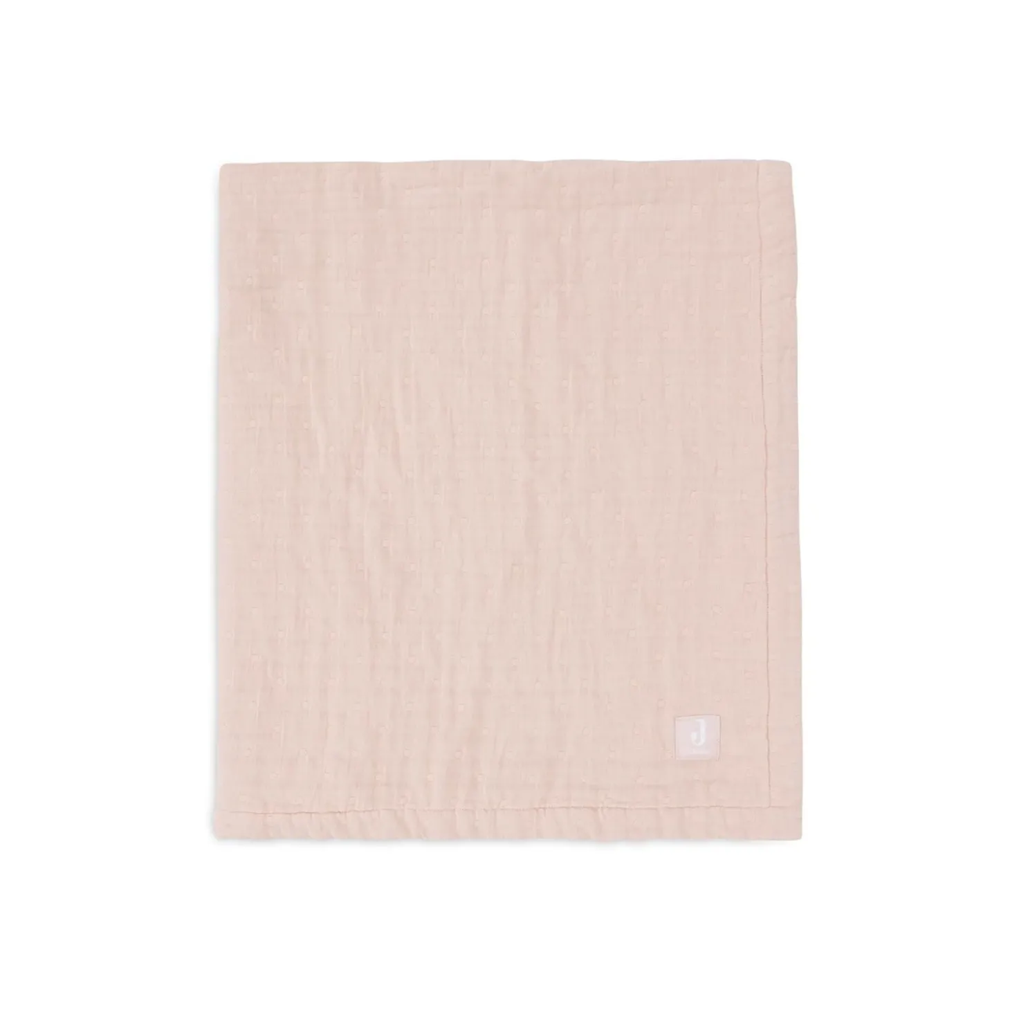 Jollein Couverture Berceau Jacquard GOTS Wild Rose 75x100 cm