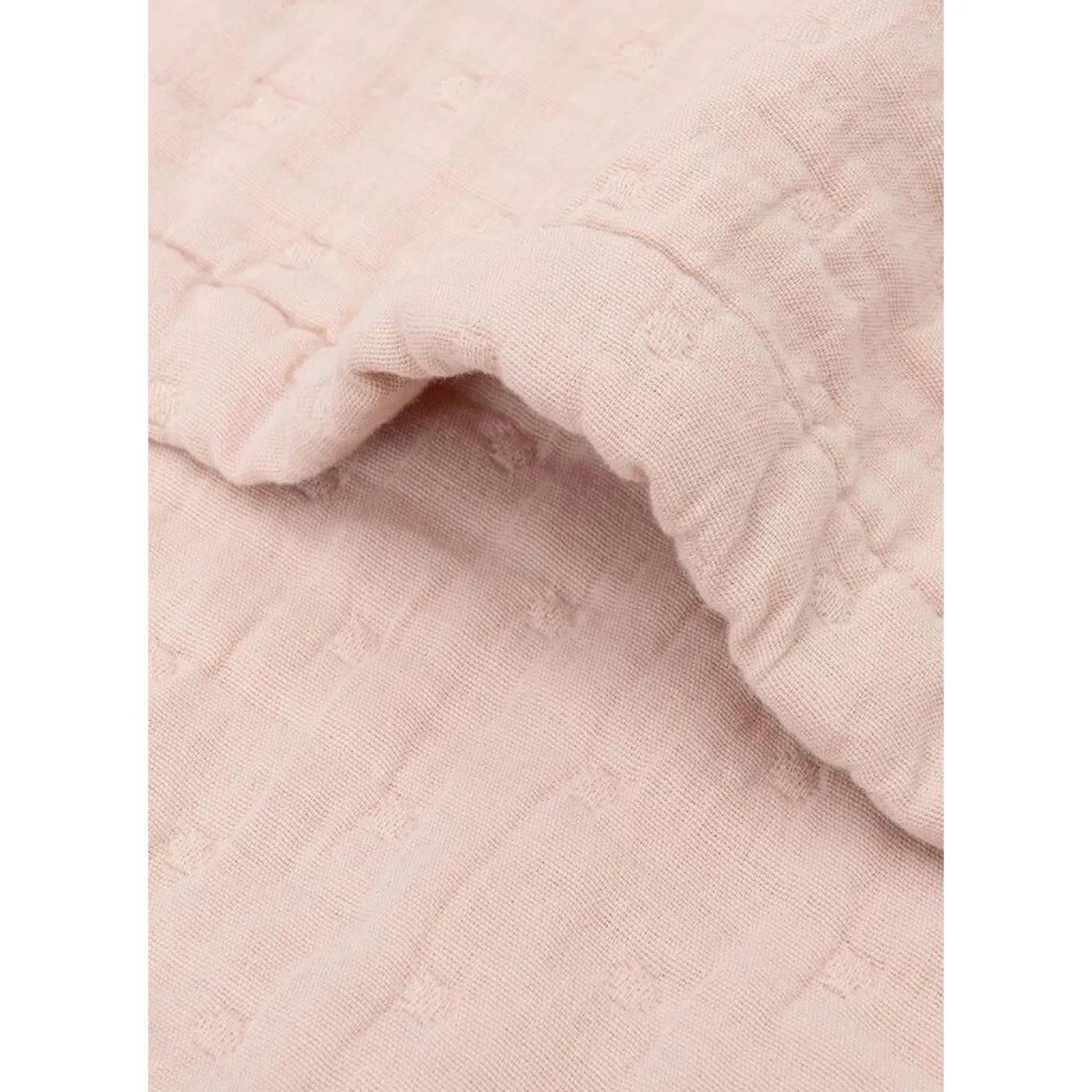 Jollein Couverture Berceau Jacquard GOTS Wild Rose 75x100 cm
