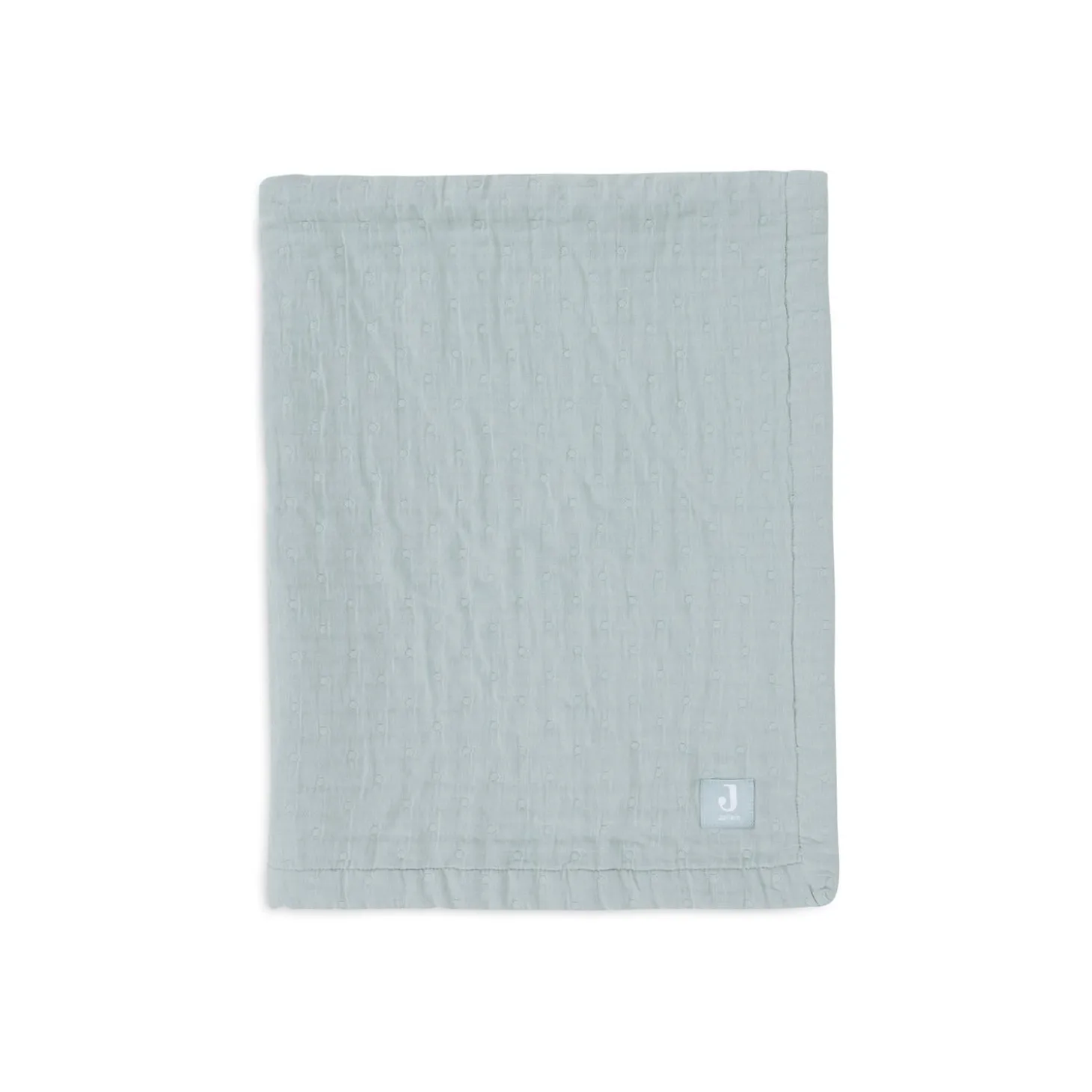 Jollein Couverture Berceau Jacquard GOTS Sea Green 75x100 cm