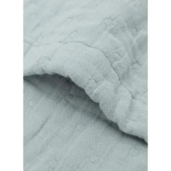 Jollein Couverture Berceau Jacquard GOTS Sea Green 75x100 cm