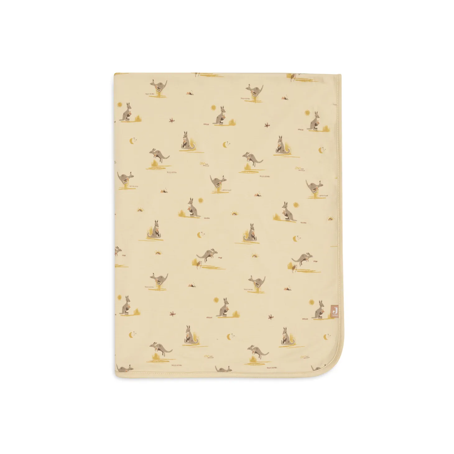 Jollein Couverture Berceau Jersey Kangaroots Multicolore 75x100 cm