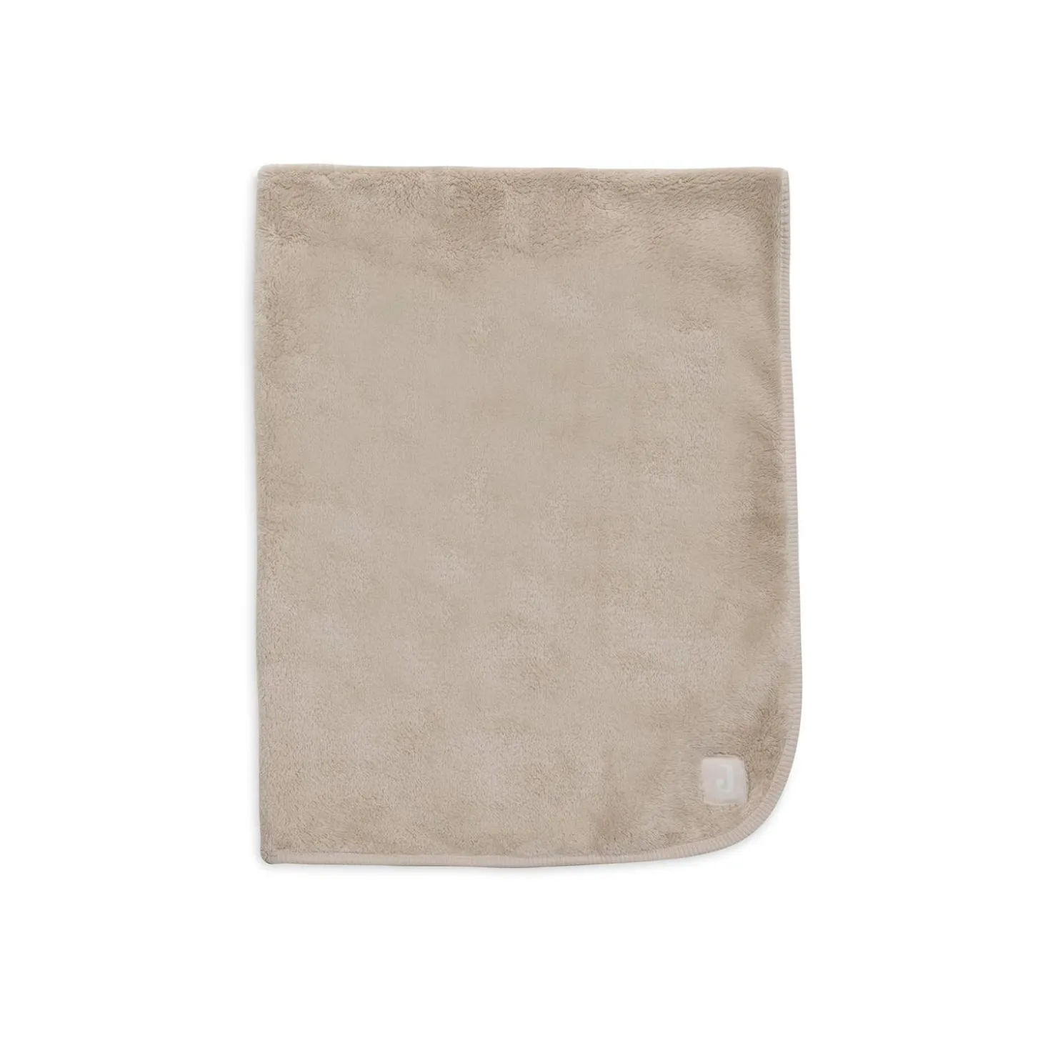 Jollein Couverture Berceau Sherpa Warm Sand 75x100 cm