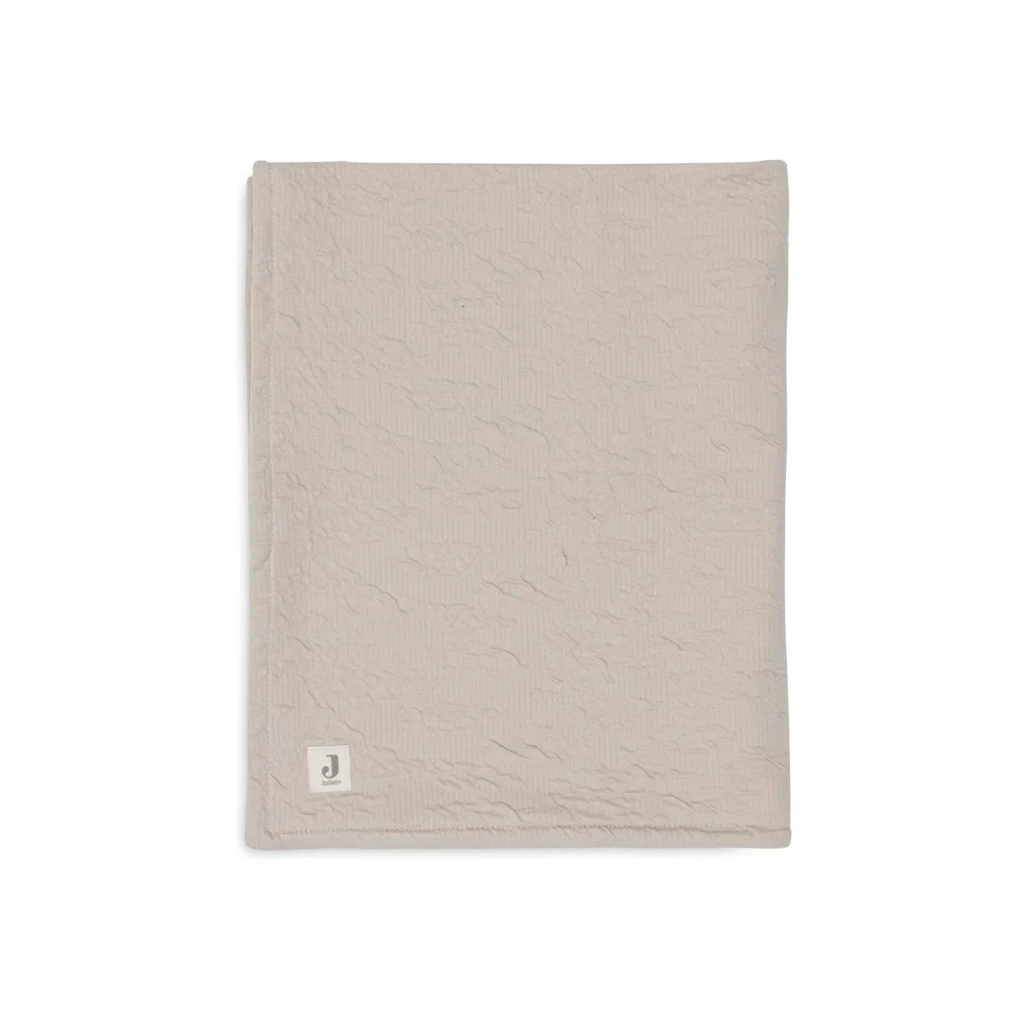 Jollein Couverture Berceau soft waves Nougat 75x100 cm