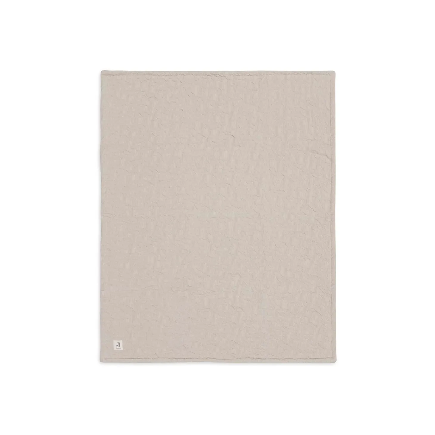 Jollein Couverture Berceau soft waves Nougat 75x100 cm