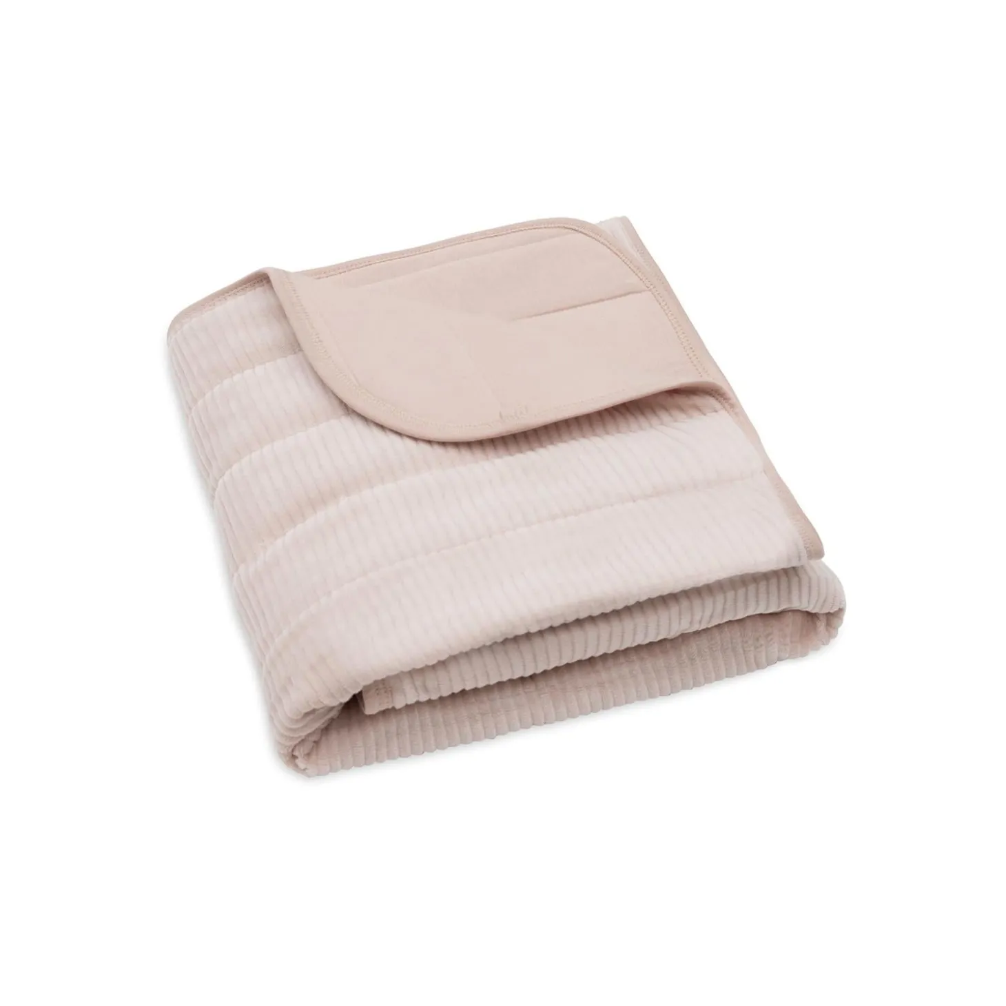 Jollein Couverture Berceau Velvet Rib Wild Rose 75x100 cm