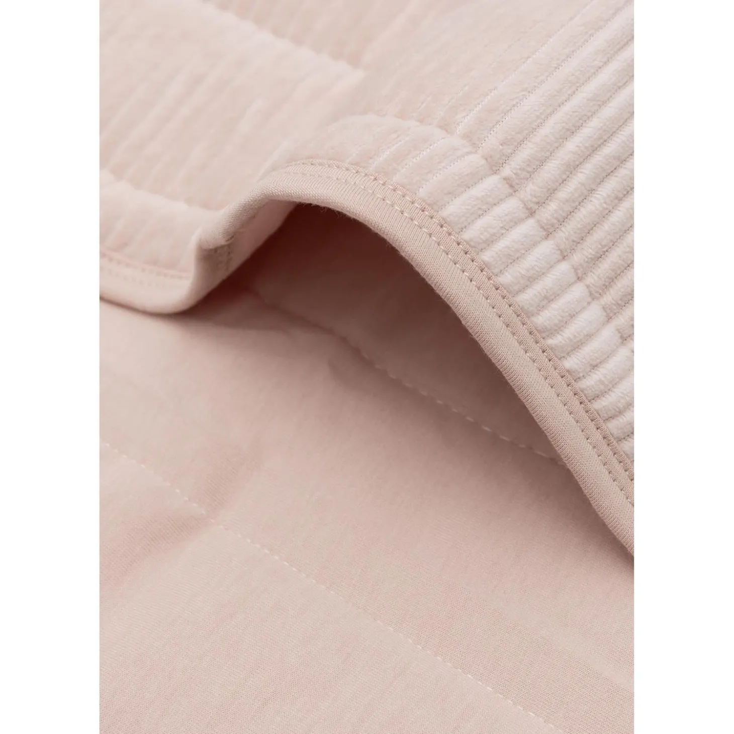Jollein Couverture Berceau Velvet Rib Wild Rose 75x100 cm