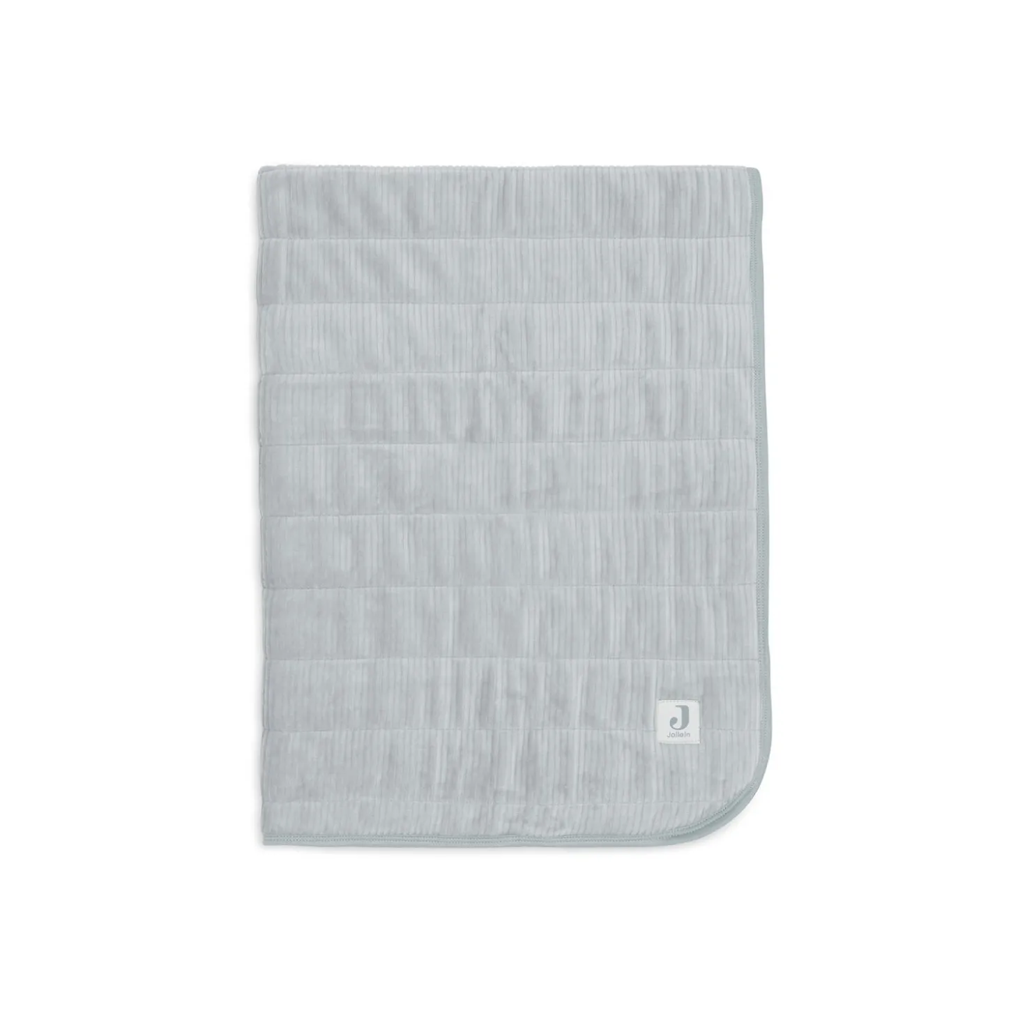 Jollein Couverture Berceau Velvet Rib Sea Green 75x100 cm