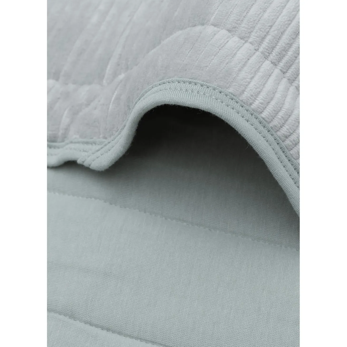 Jollein Couverture Berceau Velvet Rib Sea Green 75x100 cm