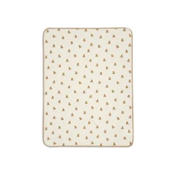 Jollein Couverture Berceau Waffle Mini Teddy Bear Multicolore 75x100 cm