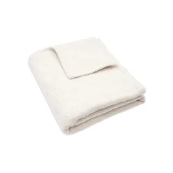 Jollein Couverture grain knit velvet Oatmeal 100x150 cm