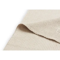 Jollein                    Couverture Lit Bébé basic knit fleece    Nougat            75x100 cm