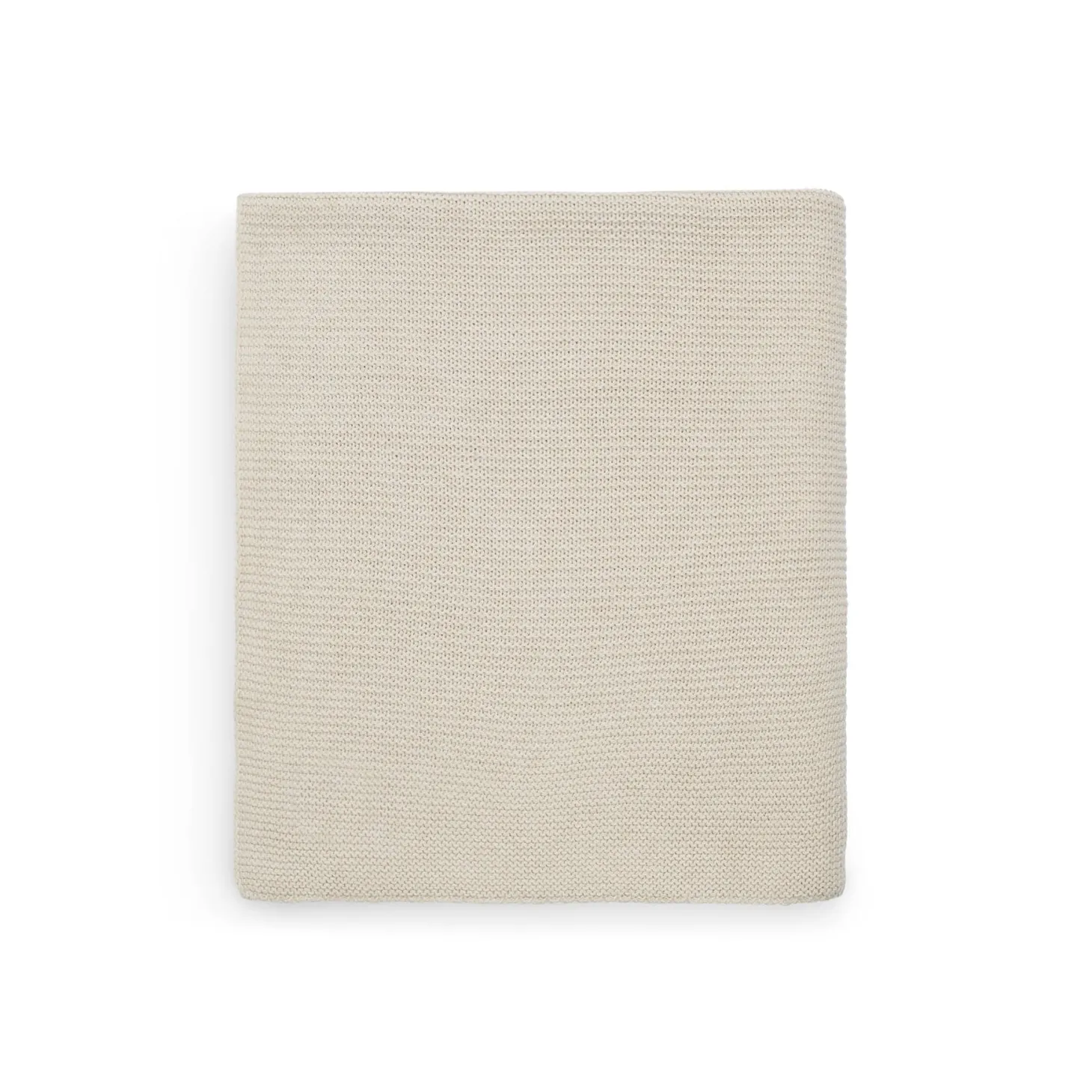 Jollein Couverture Lit Bébé basic knit fleece Nougat 75x100 cm