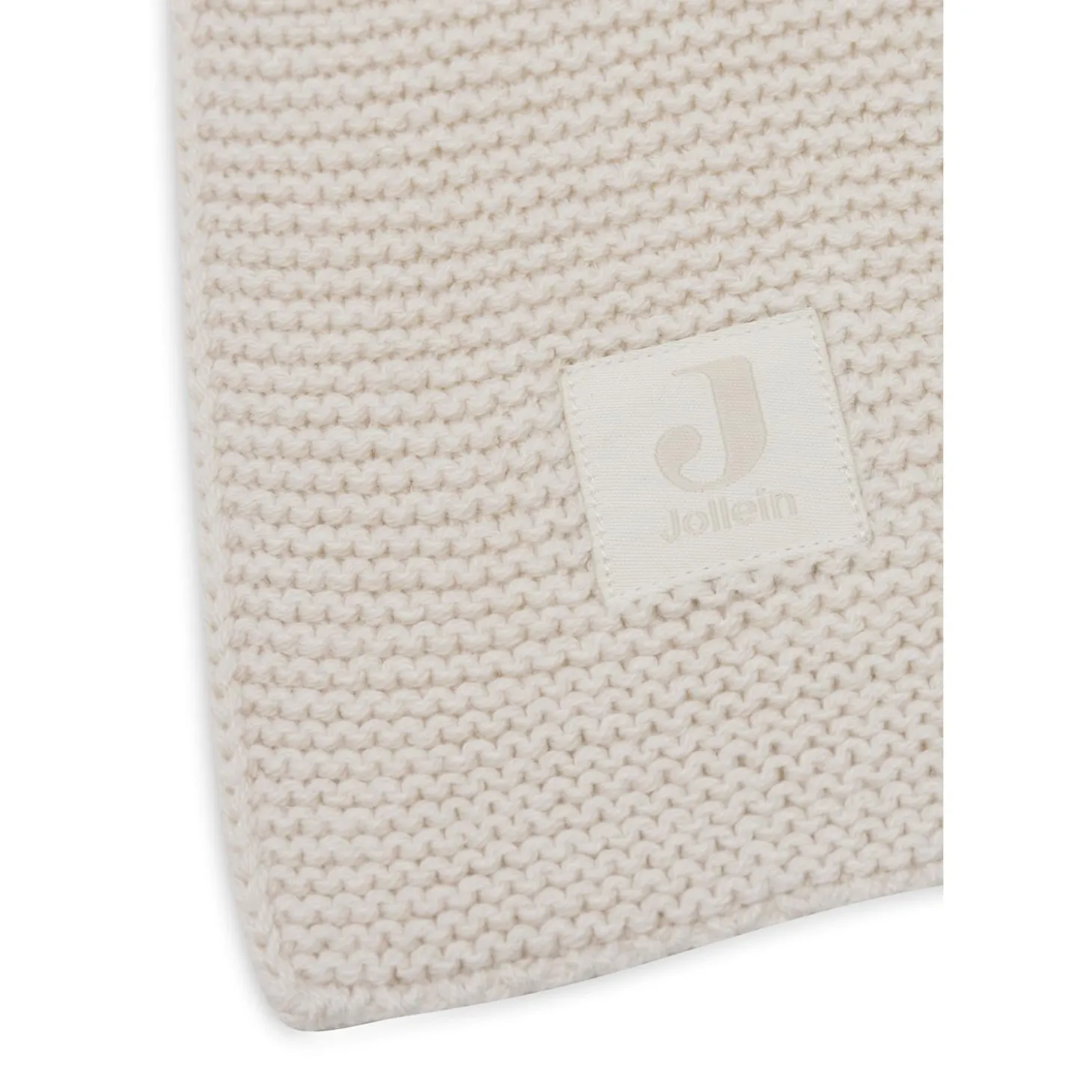 Jollein Couverture Lit Bébé Basic Knit Oatmeal 100x150 cm