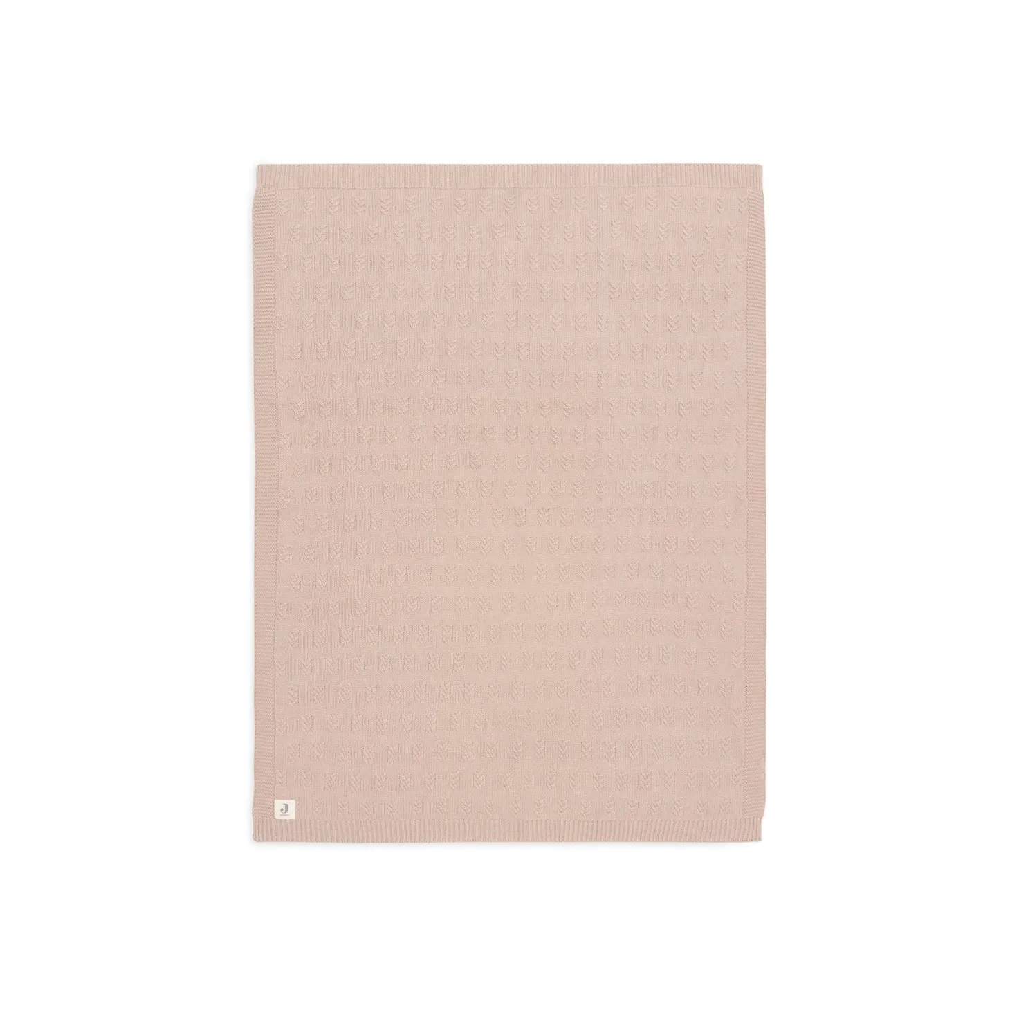 Jollein Couverture Lit Bébé grain knit Wild Rose 100x150 cm