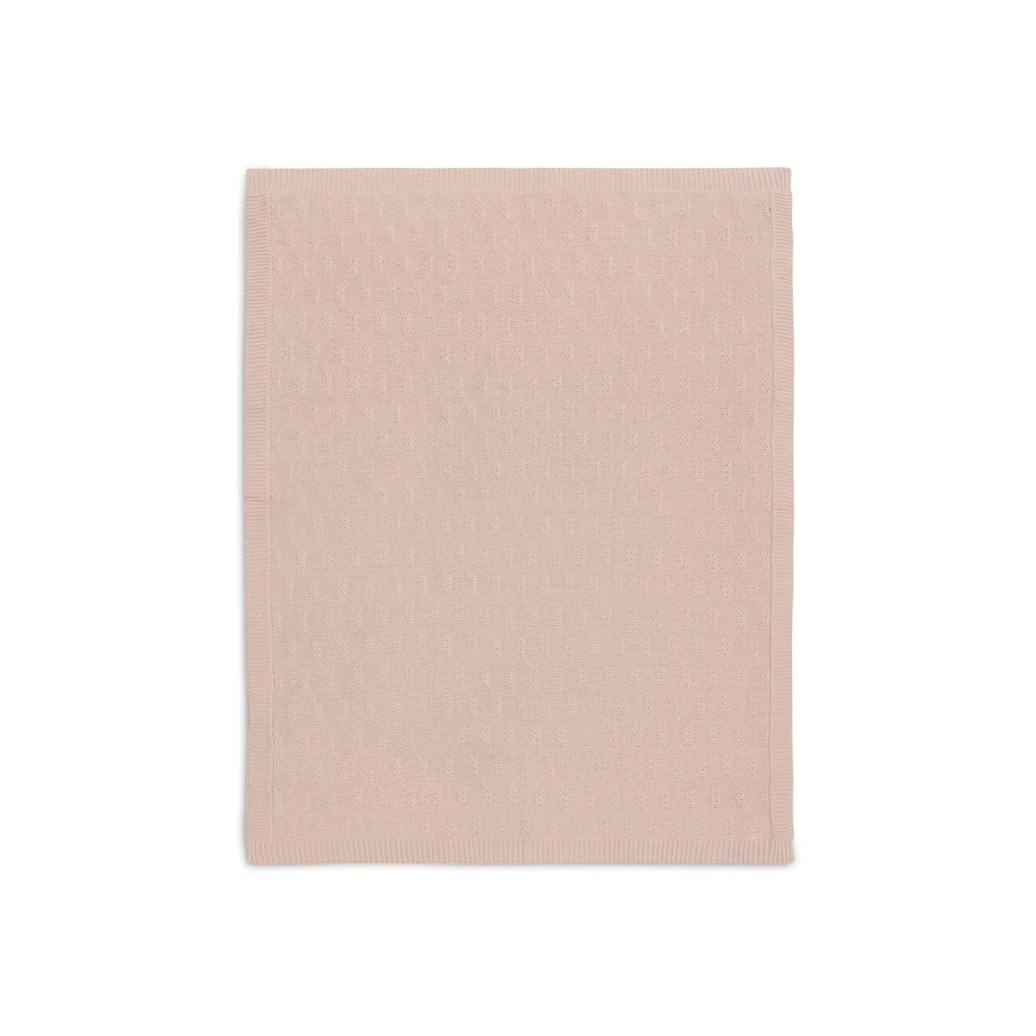 Jollein Couverture Lit Bébé grain knit Wild Rose 100x150 cm