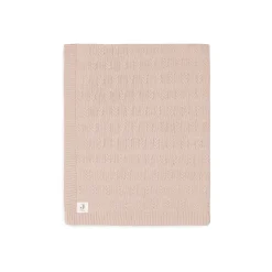 Jollein Couverture Lit Bébé grain knit Wild Rose 100x150 cm