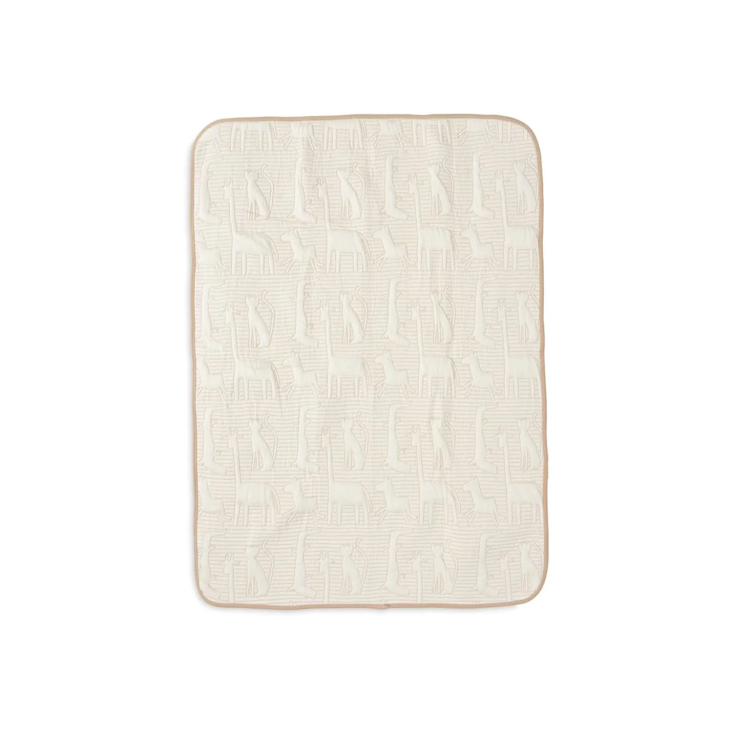 Jollein Couverture Lit Bébé Jungle Jambo Biscuit 100x150 cm