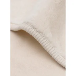Jollein Couverture Lit Bébé Sherpa Oatmeal 100x150 cm