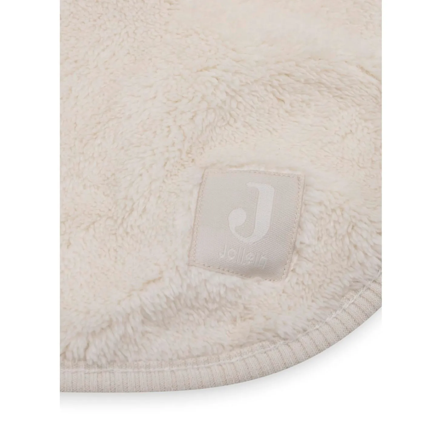 Jollein Couverture Lit Bébé Sherpa Oatmeal 100x150 cm