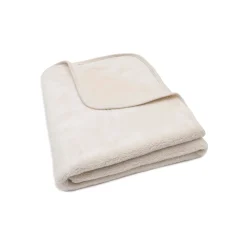 Jollein Couverture Lit Bébé Sherpa Oatmeal 100x150 cm