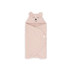 Jollein Couverture portefeuille bear boucle Wild Rose