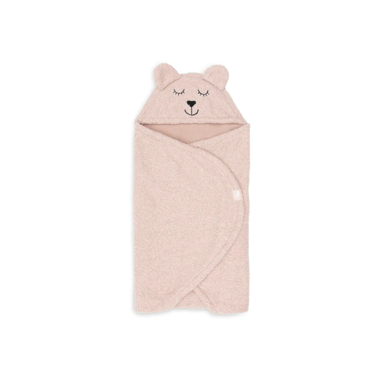 Jollein Couverture portefeuille bear boucle Wild Rose