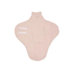Jollein Couverture portefeuille bear boucle Wild Rose